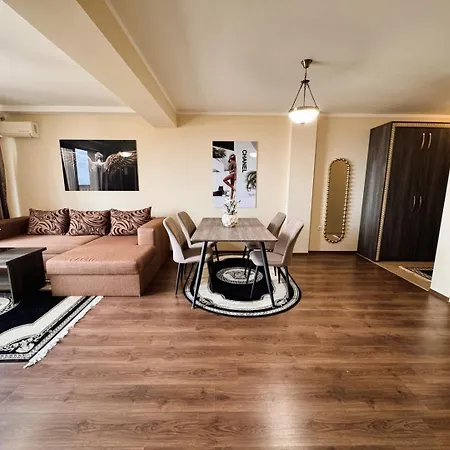 Elegant 1br With Sea Panorama - Argisht Palace Apartment Varna